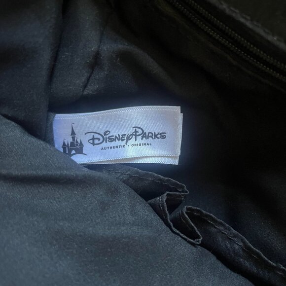 Disney Parks Mickey Mouse Mini Black White & Silver Backpack - Picture 4 of 6